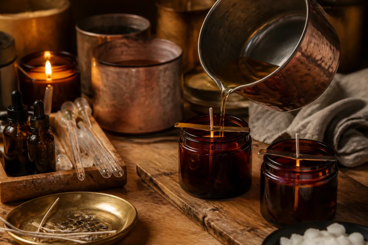 Coulée et parfums : températures et dosages