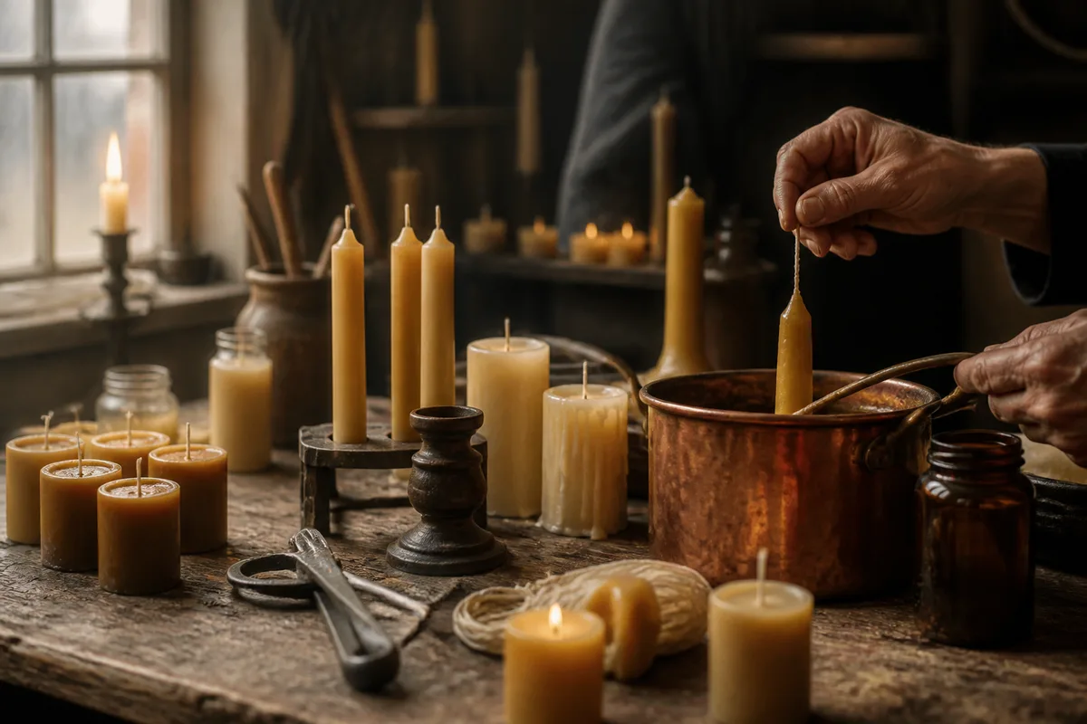 La chandelle : histoire d'un luminaire